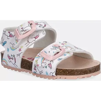 Dívčí sandály Dětské sandály Garvalin bílá barva, 252463 252463.20.23 00X, EUR 20