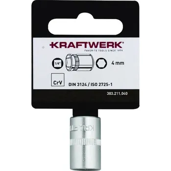 Gola hlavice KRAFTWERKTOOLS Nástavec 1/4" - klip Basic Line Varianta: Nástavec 1/4" 5,5mm Basic Line - klip