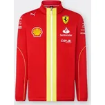 Týmová softshell bunda Scuderia Ferrari F1 červená - M