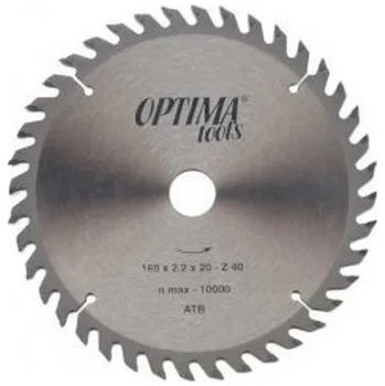 Pilový kotouč KRAFTWERKTOOLS Pilový kotouč typ ATB - OPTIMA Varianta: Pilový kotouč 160mm 60Z typ ATB