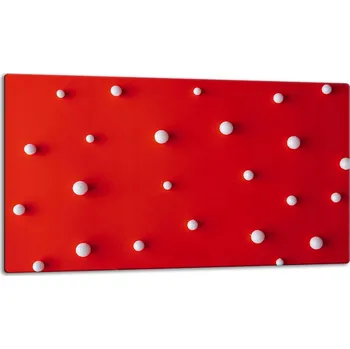 Kuchyňské prkénko SKLENĚNÁ DESKA NA KRÁJENÍ 52x30 ČERVENÁ