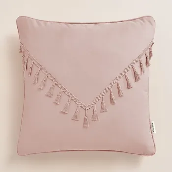 Povlak na polštářek Povlak na polštář Chloe 45x45 cm - pudrově růžový