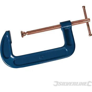 Truhlářská svěrka Silverline | G-svěrka na lehké použití - 150mm VC26