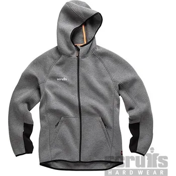 Pánská mikina Scruffs | Trade Air-Layer Hoodie Charcoal - L T55118