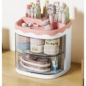 Úložný box Organizér - box se zásuvkami - bílý