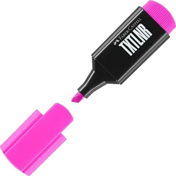 Zvýrazňovač FABER-CASTELL zvýrazňovač TXTLNR Mini, růžový