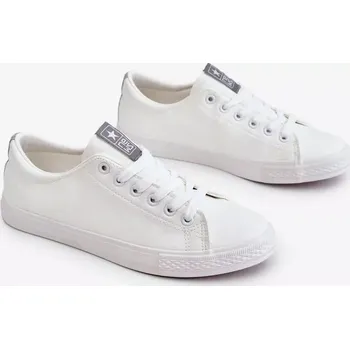 Dámské tenisky Dámské klasické kožené tenisky bílé Misima 38