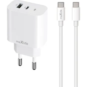 Rychlá síťová nabíječka 20W s kabelem, 2 vstupy pro Xiaomi Redmi Note 8T