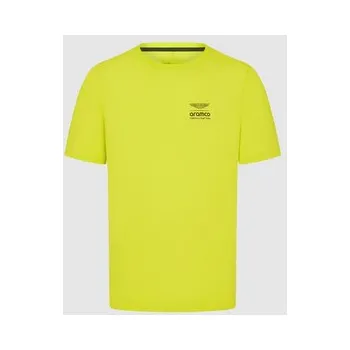 Aston Martin F1 Team fanouškovské tričko GRAPHIC světle žluté - L