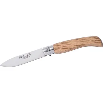 lovecký nůž nůž Joker NE 23, ostří 8cm "opinel", ocel420, střenky dub