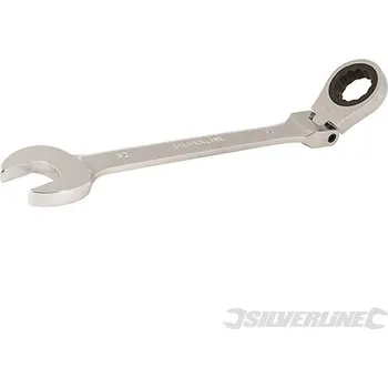 Klíč Silverline | Ráčnový klíč očkoplochý, s kloubem - 32mm 583265