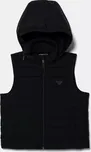 Dětská péřová vesta Emporio Armani tmavomodrá barva, EB000422 AF14935 EB000422.AF14935, vel. 142