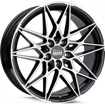 Alu kolo MAM Alu Kola Mam B2N 8.5X19 5X112 ET30 Black Front Polish 72.6