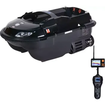 zavážecí lodička Boatman Zavážecí lodička VULCAN PRO s GPS a Echolotem - Černá + přepravní kufr