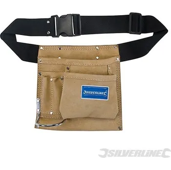 Silverline | Opaskové pouzdro na hřebíky a nářadí s 5 kapsami - 220 x 220mm 589704