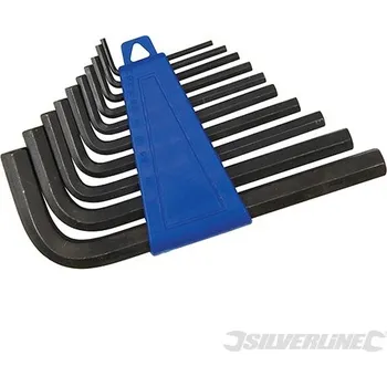 Klíč Silverline | Sada šestihranných zástrčných klíčů 10 ks - 2 - 10mm HK11