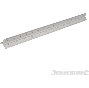 metr Silverline | Hliníkové poměrové troj-pravítko - 300mm 731001