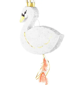 Party dekorace Párty piñata Labuť, 43,5 x 49,5 x 9 cm