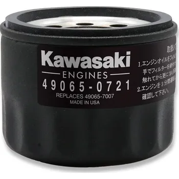 Kawasaki 49065-0721 originální olejový filtr Příslušenství pro zahradní traktor Kawasaki 49065-0721 originální olejový filtr
