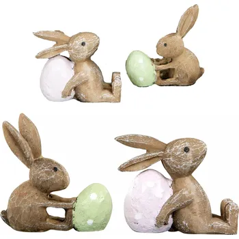 Velikonoční dekorace Velikonoční figurka zajíc 7 cm