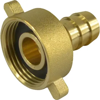 Hadicová spojka Mosaz hadičník 1/2" x 14 mm s maticí, přímý