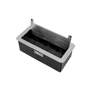 Elektrická zásuvka Otevíratelná zásuvka na desku Spacetronik SPS-B33S V2