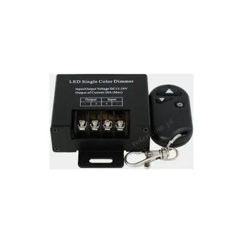 LED páska LED stmívač 12V 20A RF s dálkovým ovládáním