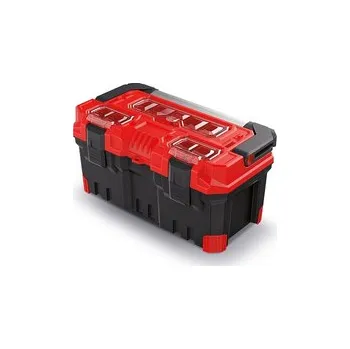 Kufr na nářadí KISTENBERG TITAN PLUS červený 496x258x240mm