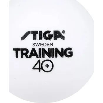 Pingpongový míček Míček STIGA Training 40+ (12 ks) bílá