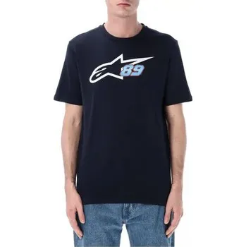 Pánské tričko Tričko Jorge Martin - Alpinestars tmavě modré - XL