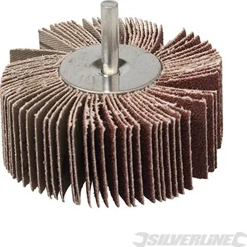 Brusný kotouč Silverline | Lamelový brusný kotouč - 80mm 40 Grit 589669