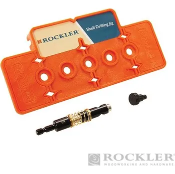 ROCKLER | Šablona pro vrtání otvorů na poličky - 1/4'' 640762