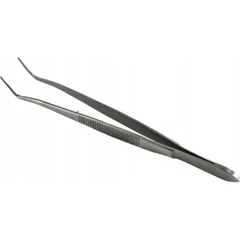 Péče o chrup Zubní pinzeta dvakrát zahnutá