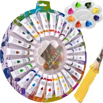 Vodová barva Maaleo Acrylic Paints Set 24725 24x 12 ml