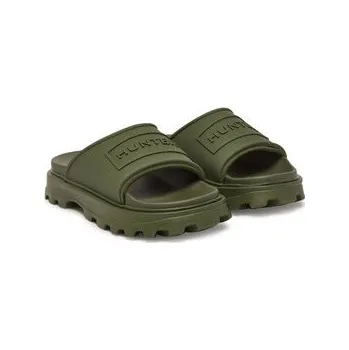 Dámská móda Hunter Nazouváky HFRU0007251 Zelená 36