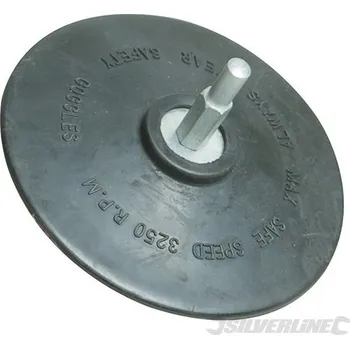 Brusný kotouč Silverline | Opěrný talíř se suchým zipem - 125mm 244965