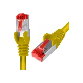 Síťový kabel RJ45 CAT 6 S/FTP kabel AWG27 LSZH žlutý 2m