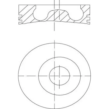 Píst motoru Píst MAHLE 015 05 00