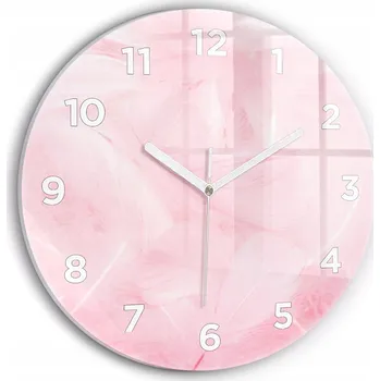 Hodiny Nástěnné hodiny Wallfluente růžové 30 cm