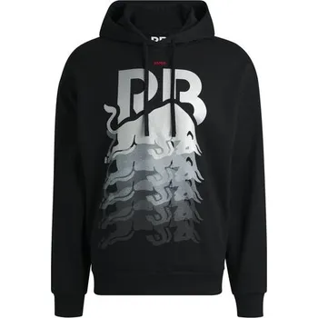 Pánská mikina Volnočasová mikina s kapucí HUGO - Visa Cash App RB s potiskem Bulls - S