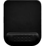 Podložka pod myš a zápěstí, Powerton Ergoline Dark Edition, ergonomická, černá, pěnová