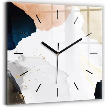 Hodiny Nástěnné hodiny Wallfluent černé 30 cm