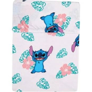 Prostěradlo PROSTĚRADLO BAVLNĚNÉ JERSEY Lilo & Stitch Disney HOME 90X200 CM