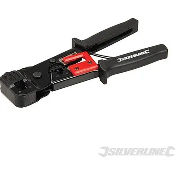 Kleště Silverline | Krimpovací kleště pro telekomunikační kabely - 8P8C / 6P6C 633594