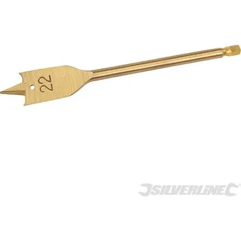 Vrták Silverline | Plochý frézovací vrták, titanový - 22mm 743913