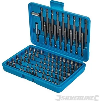 Bit Silverline | Sada bitů s bezpečnostním profilem - 98 dílů - 1/4" Hex 633662