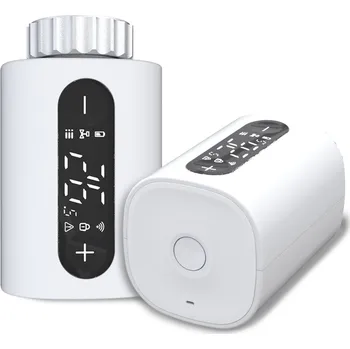 Termostat Termostatická hlavice DesignoWbZIGBEE – chytré ovládání topení, Smart Life Termostatická hlavice DesignoWbZIGBEE pro pohodlné ovládání topení | Designo Tuya