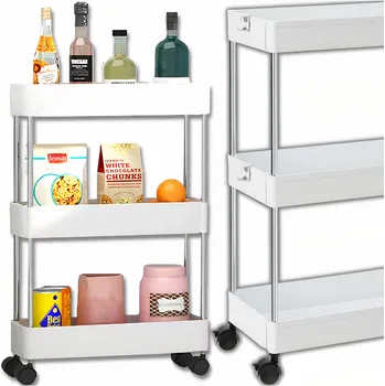 Kuchyňská skříňka Kuchyňský vozík Modeus GA343 76x40x22 cm bílý