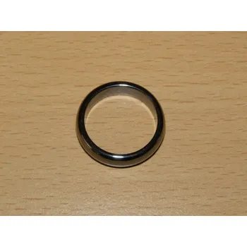 Drahý kámen Hematit - Prstýnek - průměr 19 mm - kp90