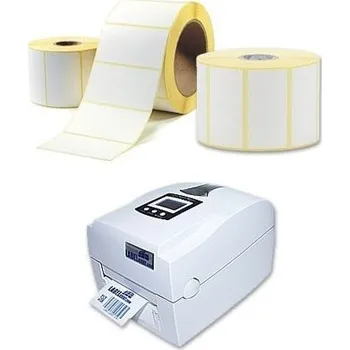Speciální papír Samolepicí etikety odnímatelné 50x25 mm, 2000ks, termo, role